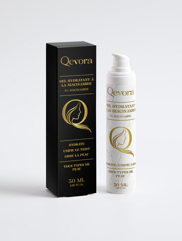 Gel hydratant à la niacinamide - Qevora