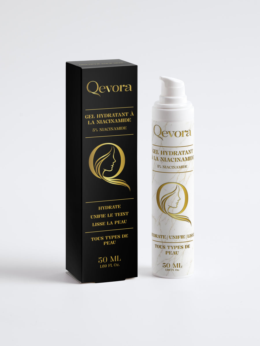 Gel hydratant à la niacinamide - Qevora